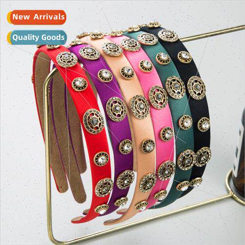 Hair bands Korean fashion fine edge diamond alloy accessorie