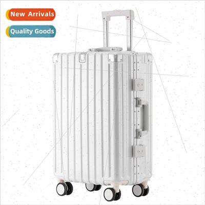 Student aluminum frame trolley case 24 inch strong durable l