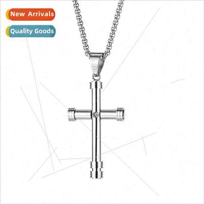 Europe men stainless steel necklace bungee set hiphop vintag