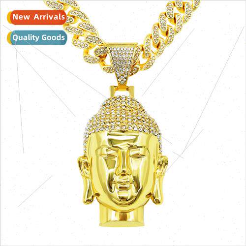 Europe hip-hop rap cool portra pendant necklace full diamond