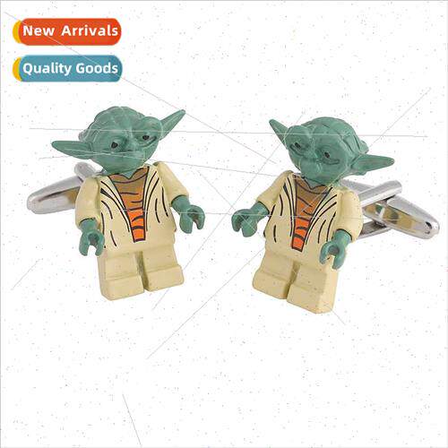 Cufflinks Europe Movie TV Star Wars Jedi Knight Yoda Master