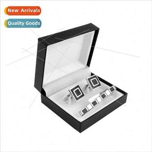 cufflinks Europe tie set clips Square