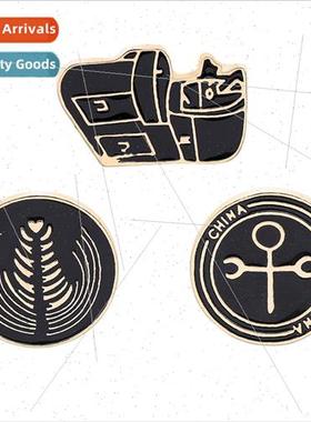 creative cash register love wave bra brooch bag accessories