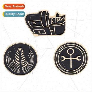 creative cash register love wave bra brooch bag accessories