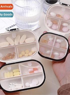 Pill box carry-on drug box sealed large capacy jewelry box s