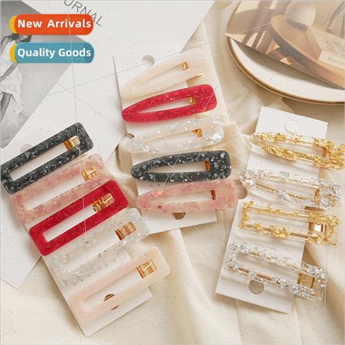 Korea super fairy dream tin foil hair clips Japan retro holl