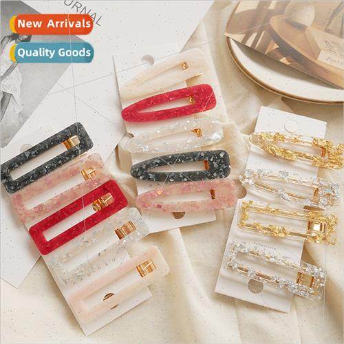 Korea super fairy dream tin foil hair clips Japan retro holl