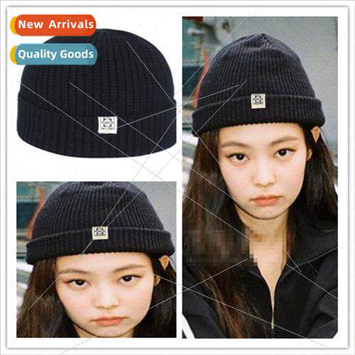 KPOP Kim   hat wool needle knitting women go out hundred Kor