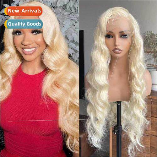 Europe front lace long curly hair African new ladies big wav