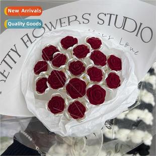 creative simulation does DIY fade bouquet not rose magnolia