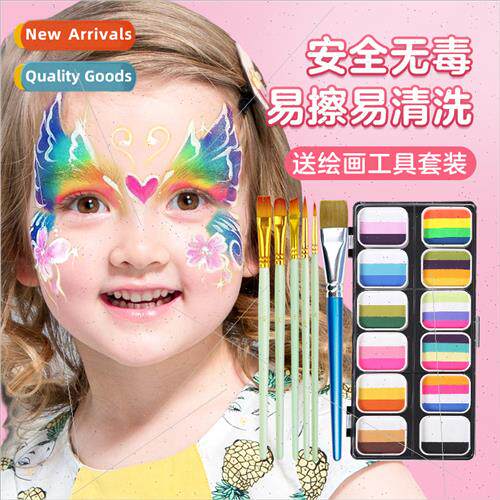 Children face painting paint tools stage theater body makeup