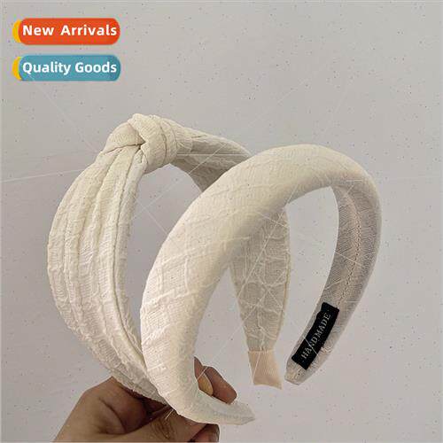 French high cranial sponge hair band elegant external wear c