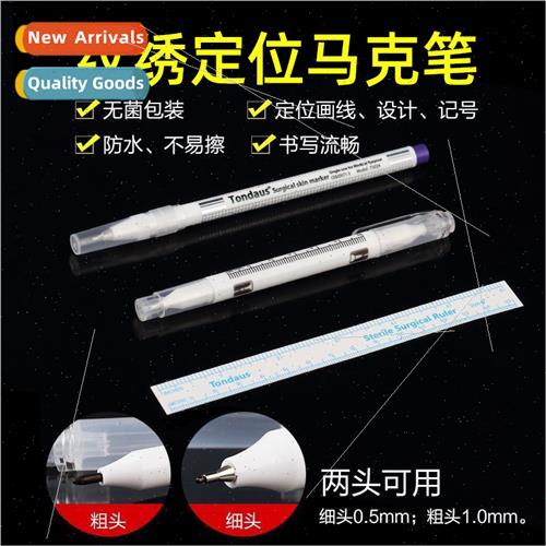 Semi-permanent embroidery eyebrow tattoo posioning marker pe