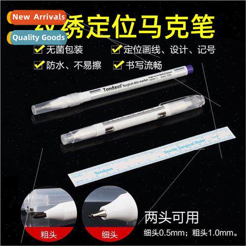 Semi-permanent embroidery eyebrow tattoo posioning marker pe