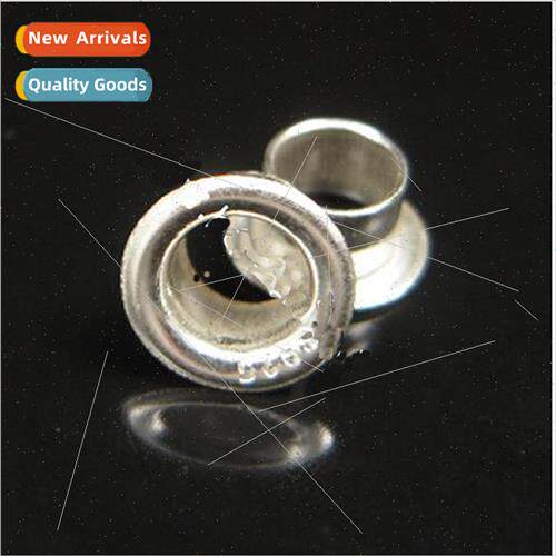 925 silver large hole beads round tube silver jewelry diy ac