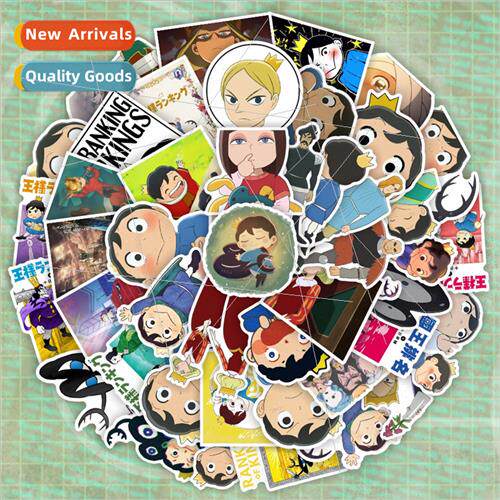 50 new matte film King Boogie Ranking ggage Stickers Cute Mu