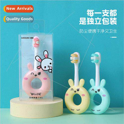 Children colorful bunch ten thoushairs toothbrush 1-3 baby b