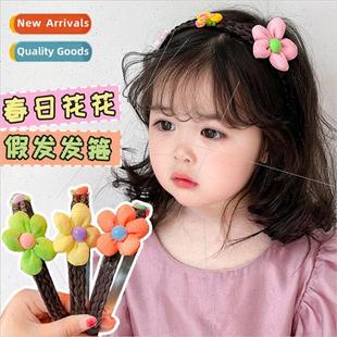 2023 new girl hair card ltle bands cute Children Korean