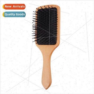 Lotus wood airbag big board comb hairdressing smooth hair ba