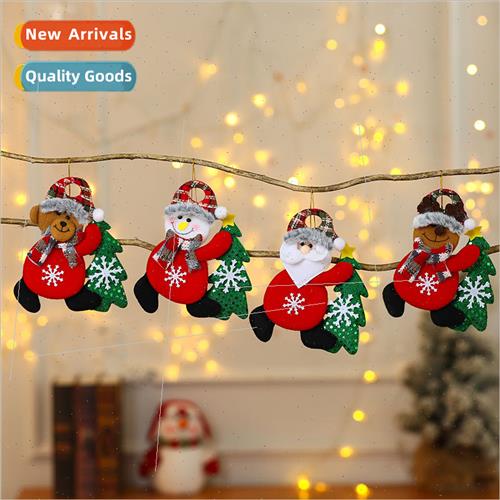 New Christmas fabric small pendant Christmas e pendant decor