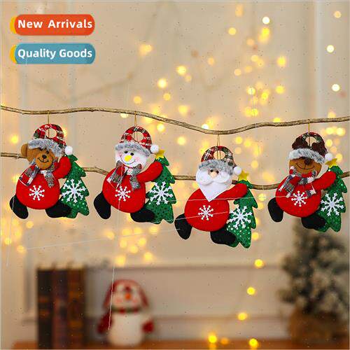 New Christmas fabric small pendant Christmas e pendant decor