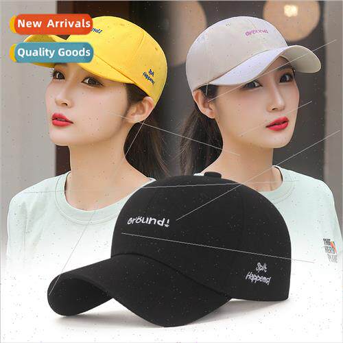 New small fresh couple baseball cap casual soft top sun-shad