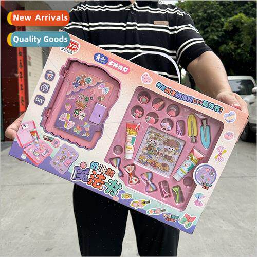 Children cream glue magic book toys handmade materials packa