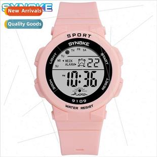 Electronic watch students men women colorful luminous multif