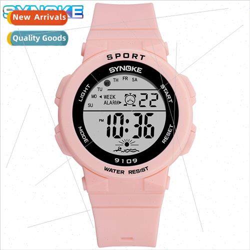 Electronic watch students men women colorful luminous multif