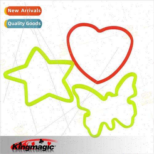 G0993 Shaped Leather Straps Pentagram Heart Butterfly Spade