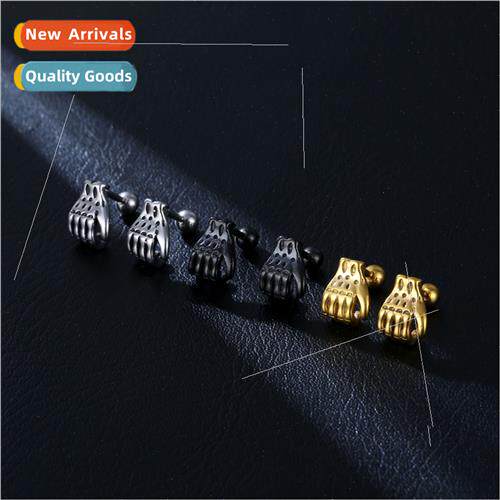 Tanium steel casting hgrab earrings dominant earrings earrin