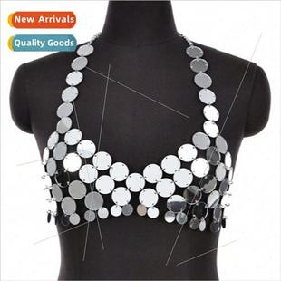 bikini ladies bra 3900 chain sequin body necklace New