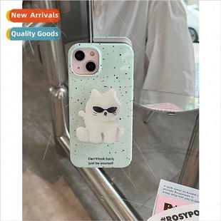 Niche Splash Ink 13/14ProMax Sunglasses Cat Holder iPhone 15