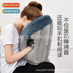 travel inflatable pillow cuddle New nap PVC