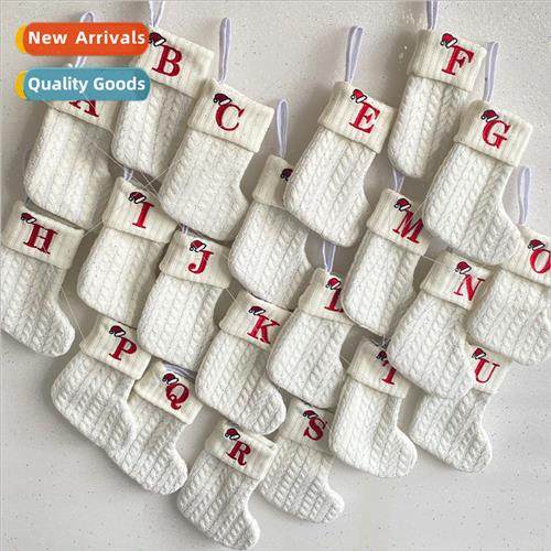 mple letters Christmas socks 2023 new Christmas socks warm c