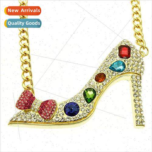 Jewelry diamonds bow necklace fashion high heels gemstone pe