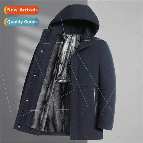 Middle-aged elderly cotton jacket padded thickened liner rem