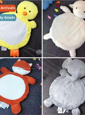 UK Elephant Fox Sheep Chick Doll Plush Floor Cushion Crawlin