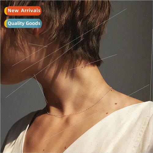 Europe collarbone chain simple fashion copper chain necklace