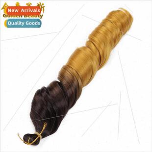 Europe Wigs French Curls Long Curls 22inch Barrel Curl Large