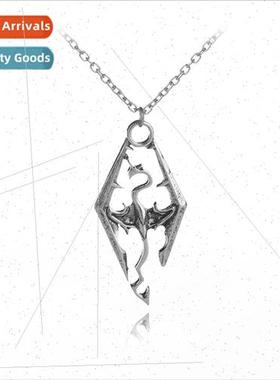 Europe Fashion Jewelry Dinosaur Skyrim Elder Scrolls Dragon