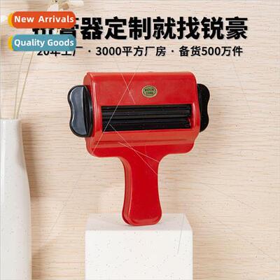 Squeezer red black wh handle creative hair salon coloring pa