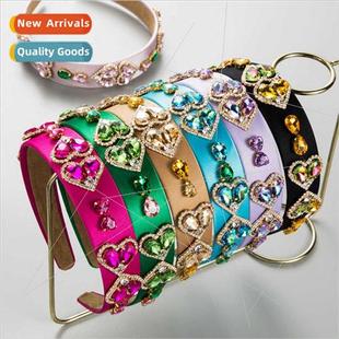 hair bands inlaid fashion size diamonds new Europe female
