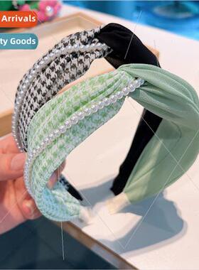 girl sense color blocking cream thousand bird plaid color bl