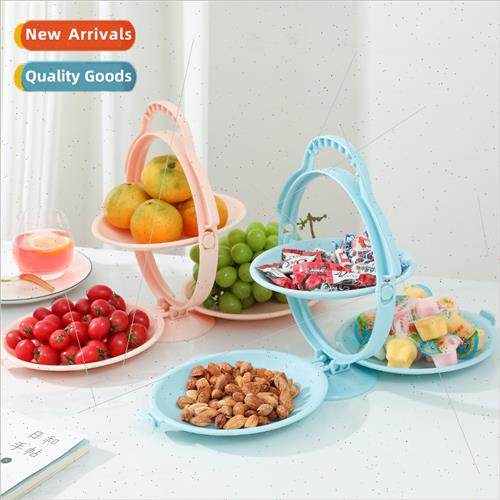 Western-double folding  turn dried fru fru plate living room