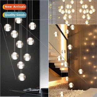 staircase apartment chandelier LOFT Scandinavia villa Duplex