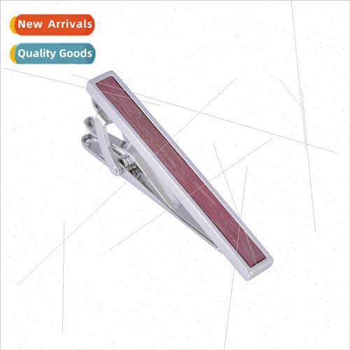 Tie Clip Mixed Batch Violet Wooden Tie Clip New Elegant Natu