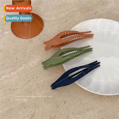 Hair clips female back head grab clip large shark clip hair