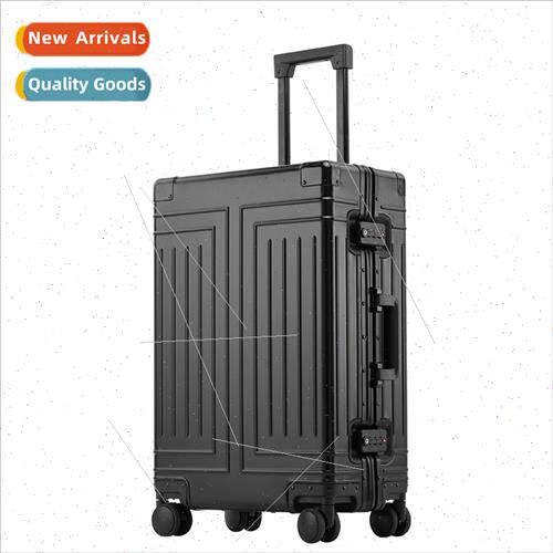 All aluminum magnesium alloy trolley case universal wheel 24