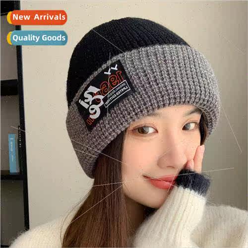 Autumn winter warm hat female Korean  thickened ear protecti